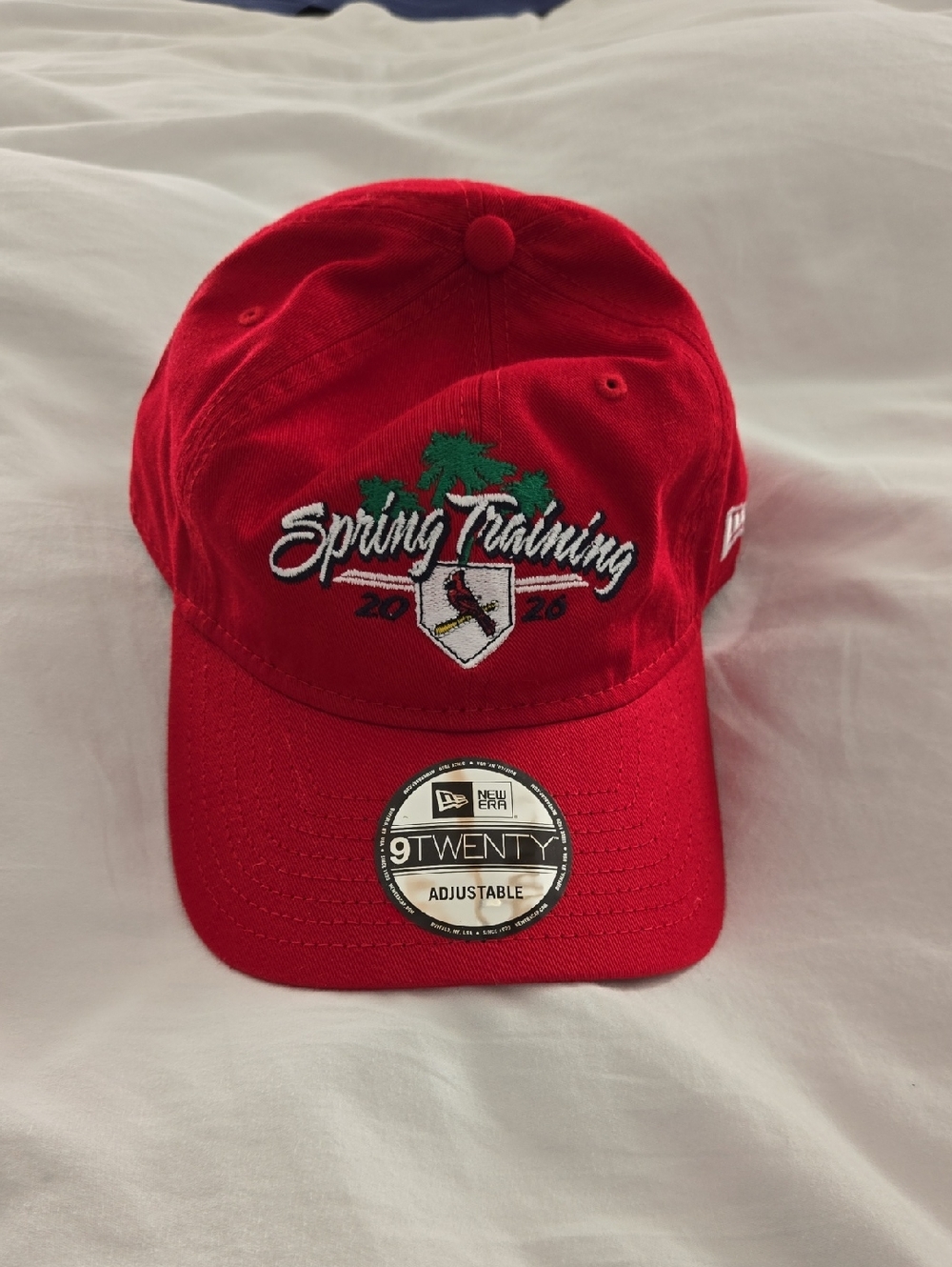 New Era Red St. Louis Cardinals 2026 Spring Training Embroidered 9TWENTY Cap